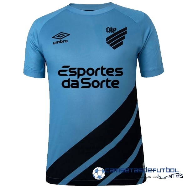umbro Tailandia Segunda Camiseta Athletico Paranaense  Equipación 2023 2024 Azul